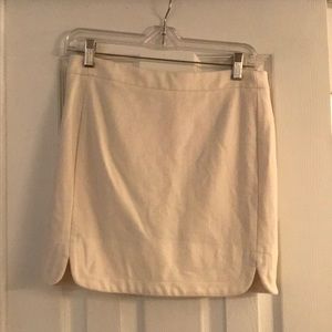 Off white wool J. Crew skirt